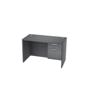 Classic Laminate Desk 3/4 Single Pedestal 24" x 48"