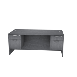 Classic Laminate Desk 3/4 Double Pedestal 36" x 71"