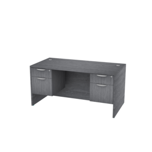 Classic Laminate Desk 3/4 Double Pedestal 30" x 60"