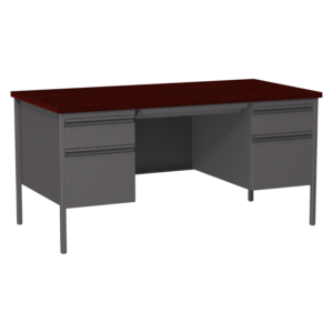 Double Pedestal Desk